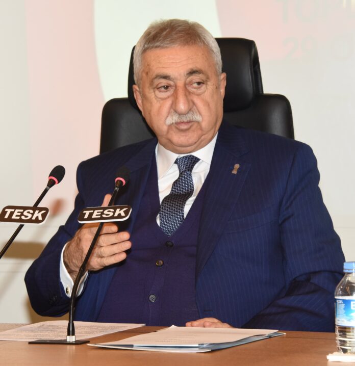 TESK BAŞKANI PALANDÖKEN: