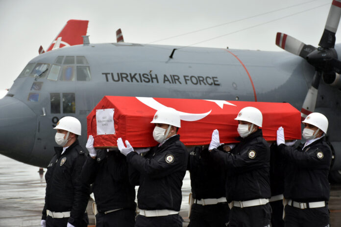 Gara'da şehit edilen Muhammet Salih Kanca'nın cenazesi Samsun'a getirildi