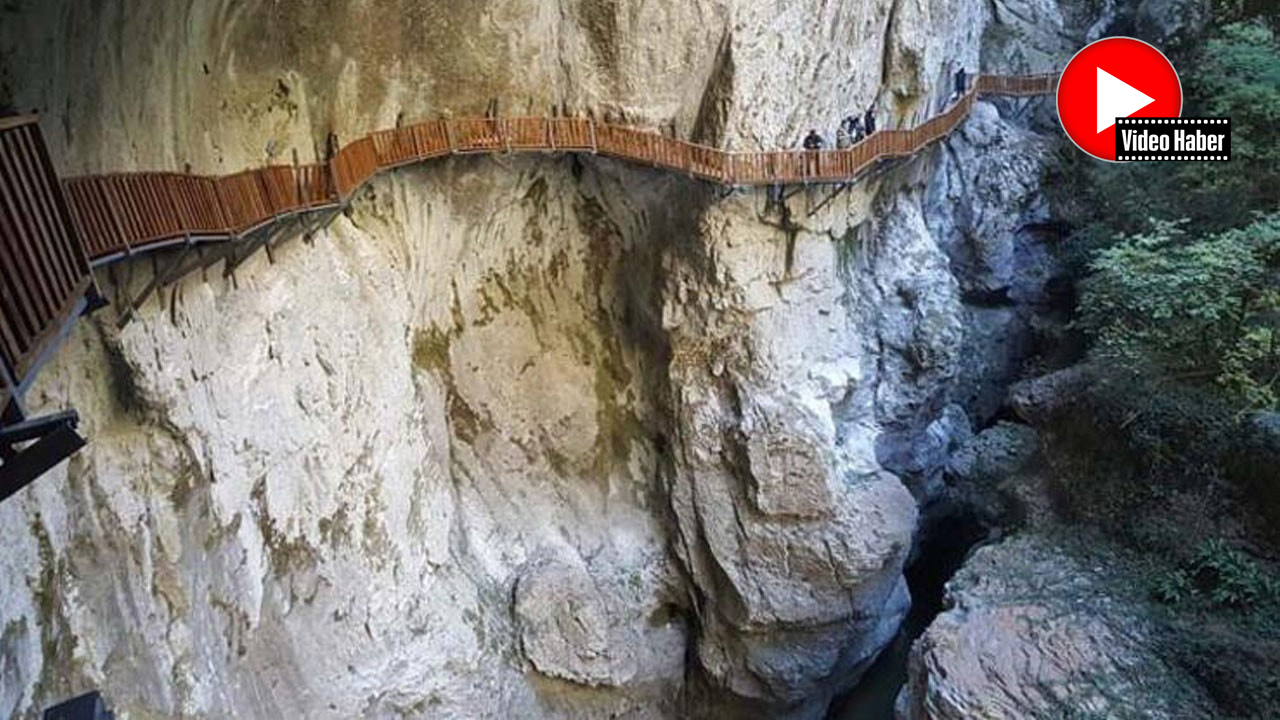 Adrenalin dolu kanyon yolu