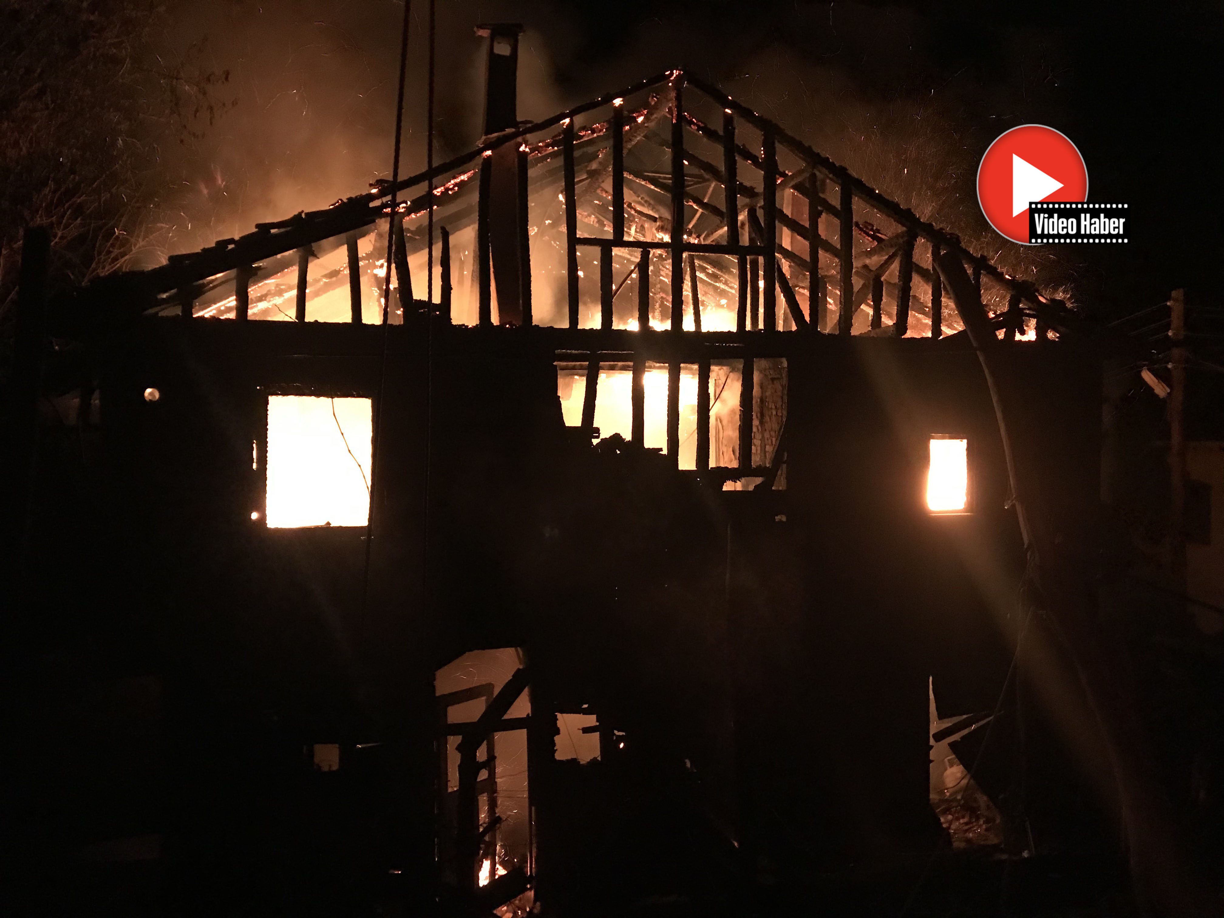 İnebolu’da yangın