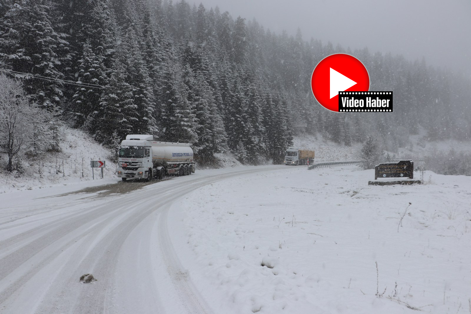 Ulaşıma kar engeli