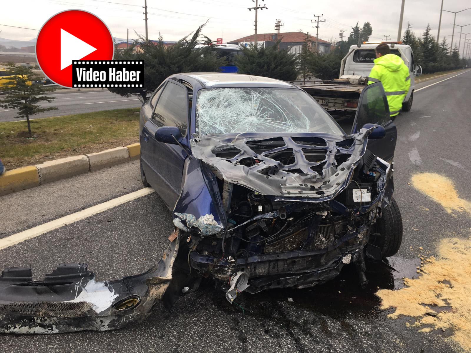 Uşak’ta trafik faciası: 3 ölü