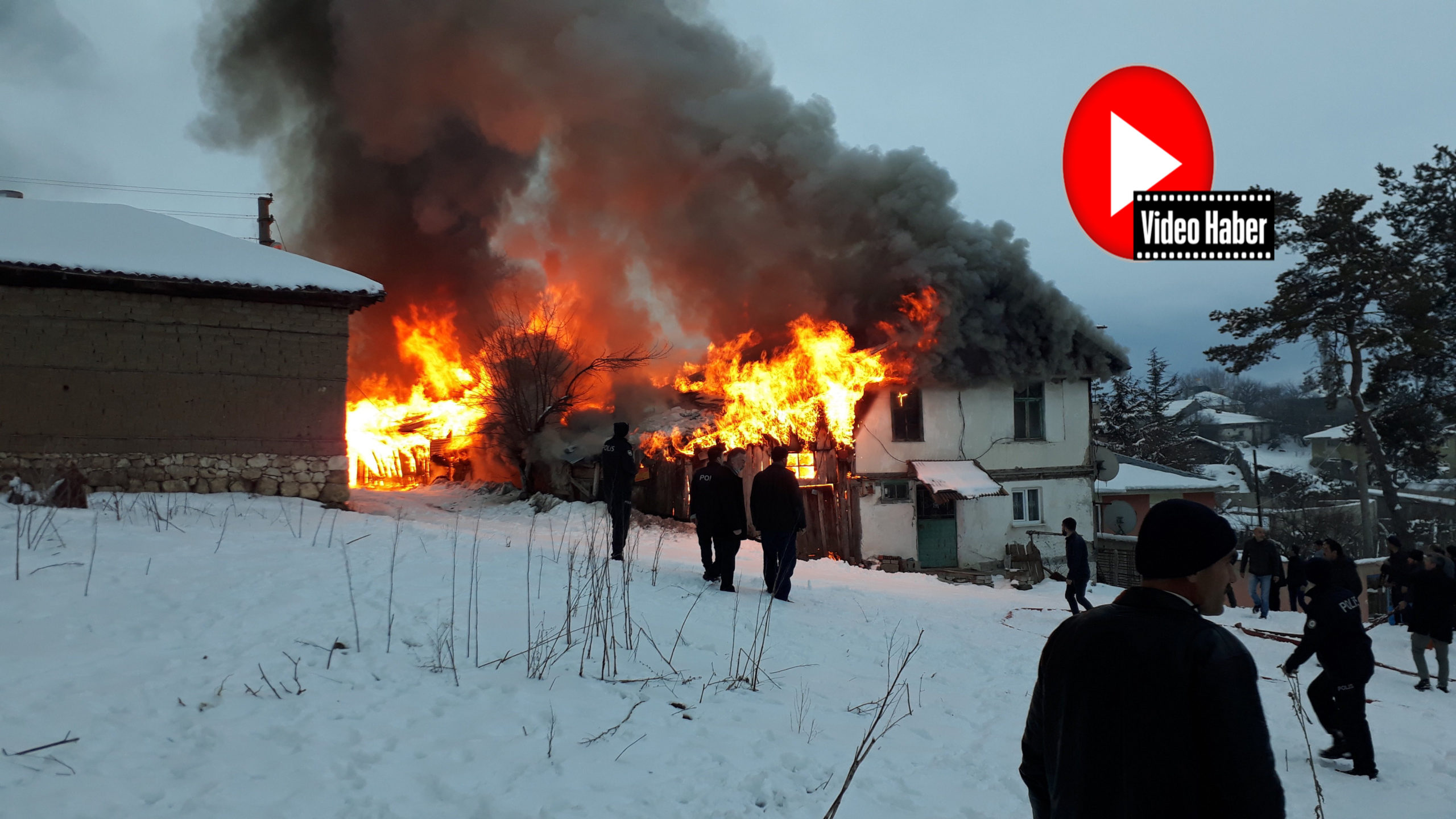 Devrekani’de yangın