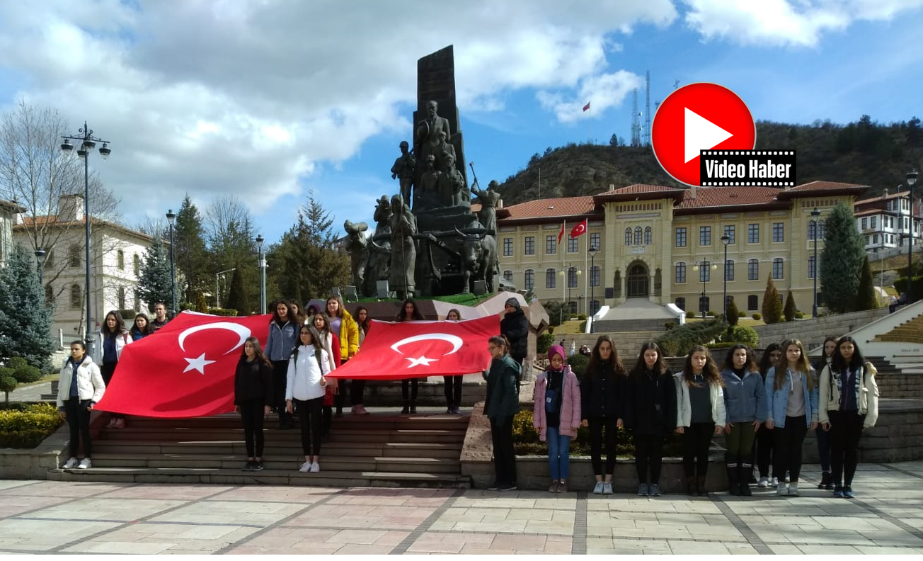 Liselilerden İdlib tepkisi