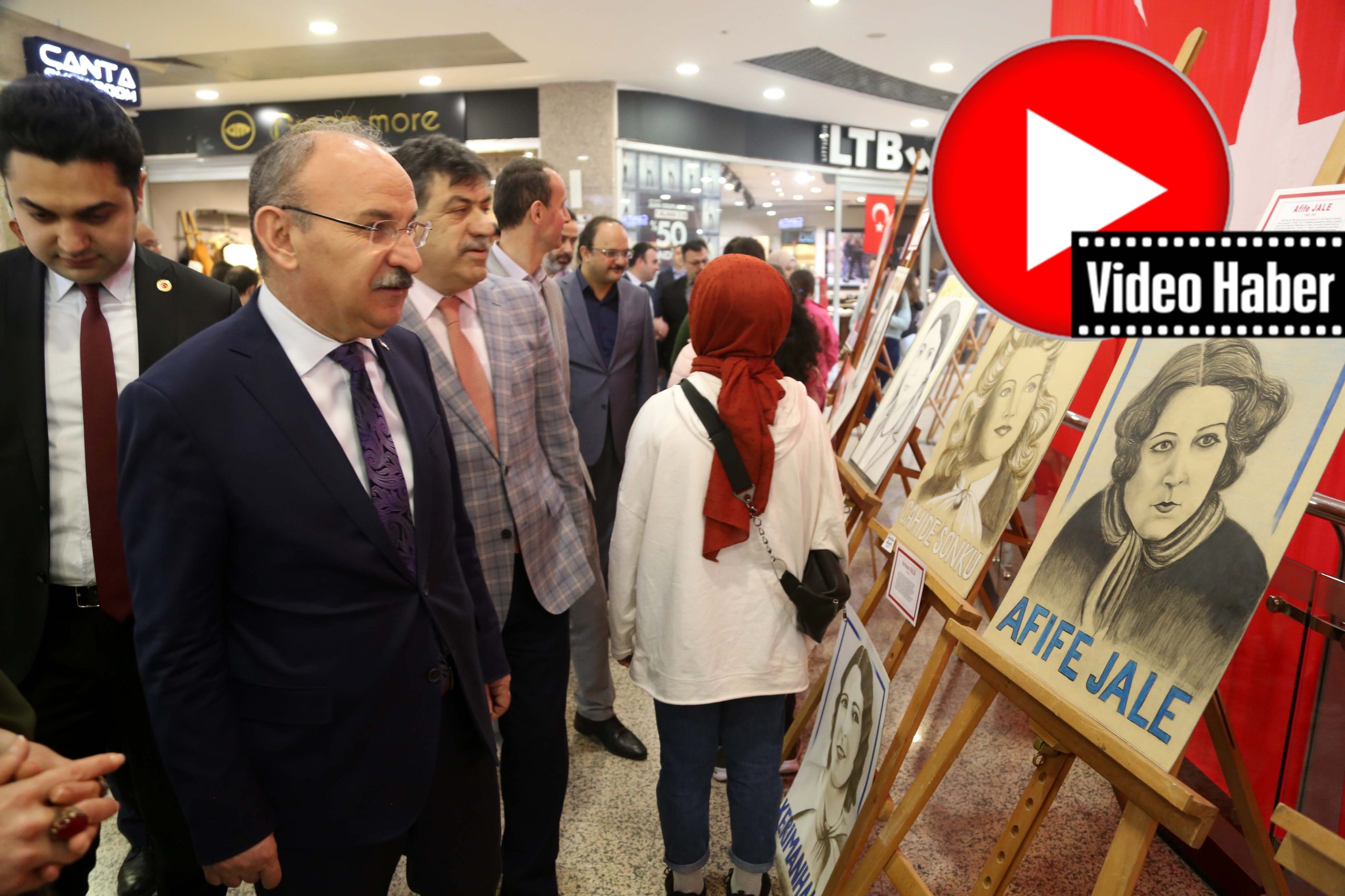 Abanalı öğrencilerden  farkındalık yaratan sergi