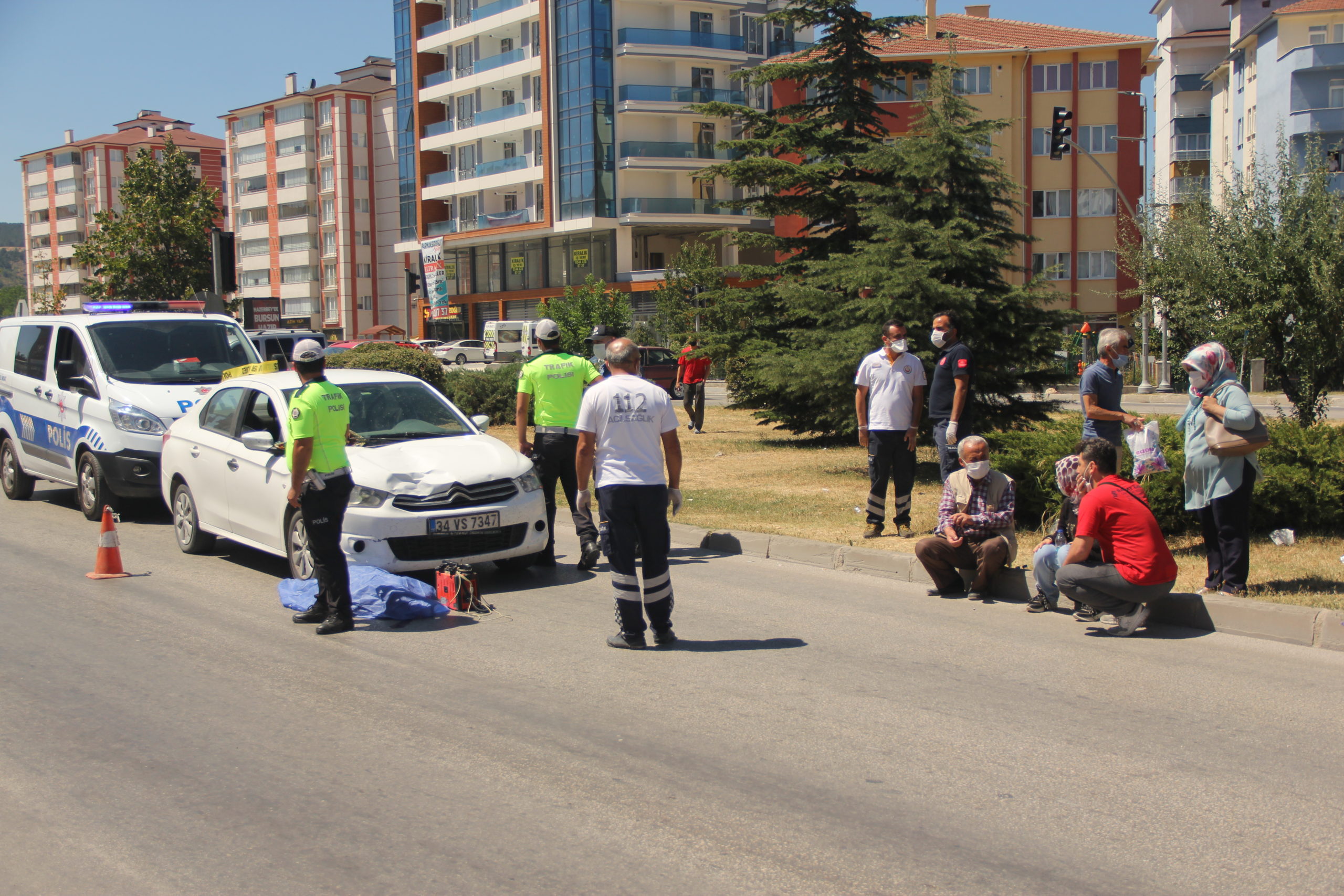Tosya kavşağında ÖLÜMLÜ KAZA