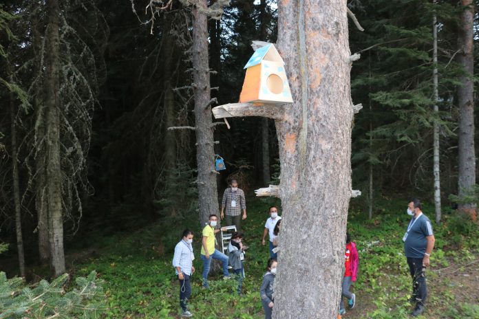 Başarılı öğrencilerin Ilgaz Dağı'ndaki eğitim kampı sona erdi