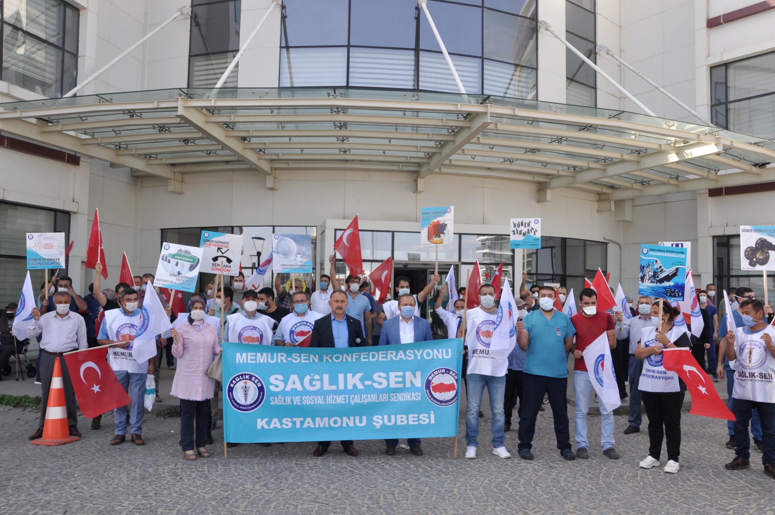 Sağlık Sen’den  döner sermaye eylemi