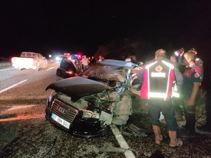 HANÖNÜ'DE ZİNCİRLEME TRAFİK KAZASI: 2 YARALI