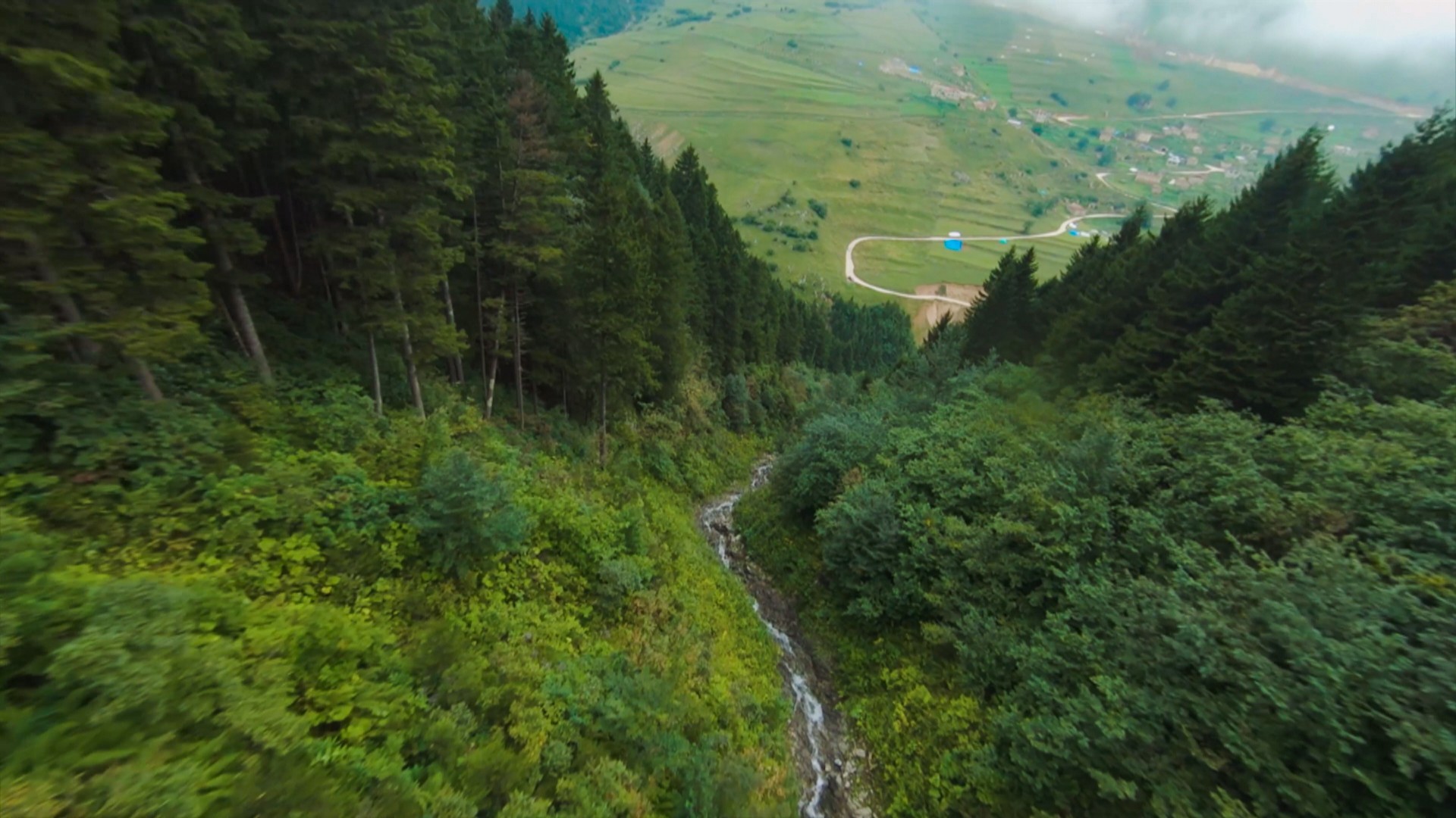 Drone kamerasından Karadeniz turu