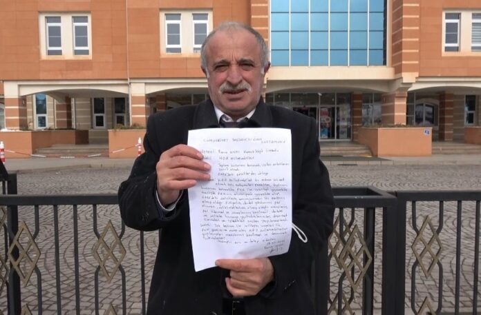 ESNAF, HDP'NİN KAPATILMASINI TALEP EDEREK SAVCILIĞA SUÇ DUYURUSUNDA BULUNDU