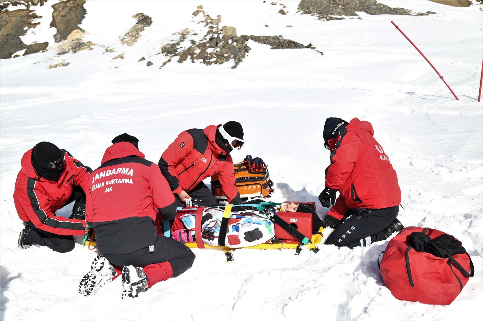 Ilgaz’da tatbikat