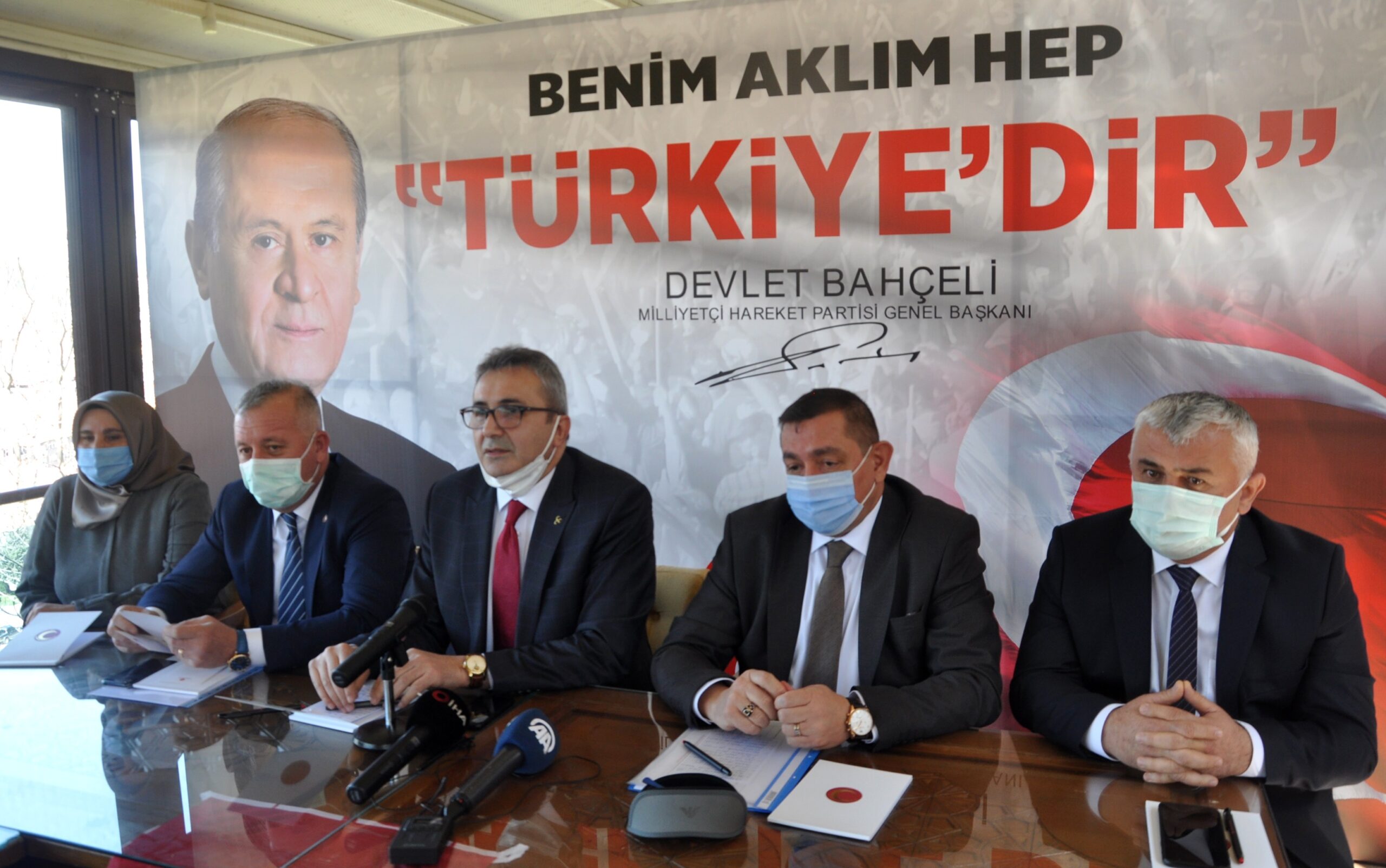 MHP’den misliyle  karşılık