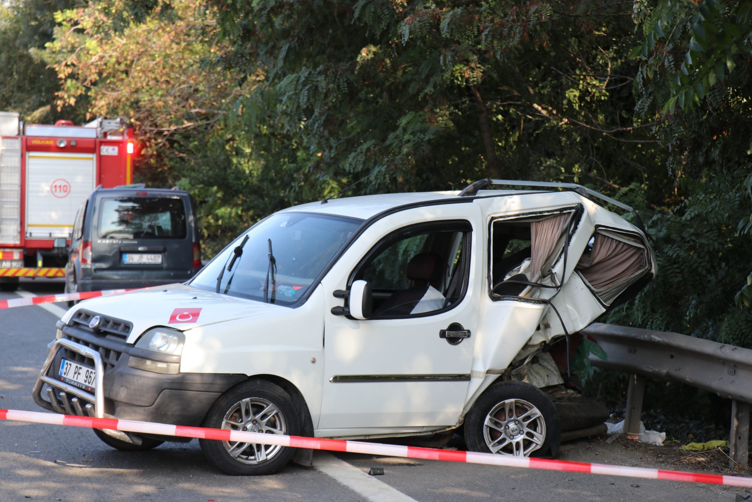 TEM’de feci kaza: 2 ölü