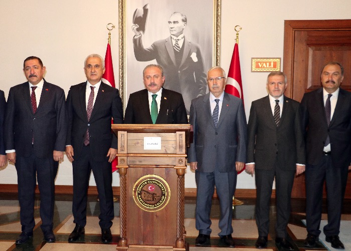 TBMM Başkanı’ndan iki ziyaret