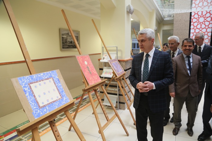 Yükümlülere ebru terapisi