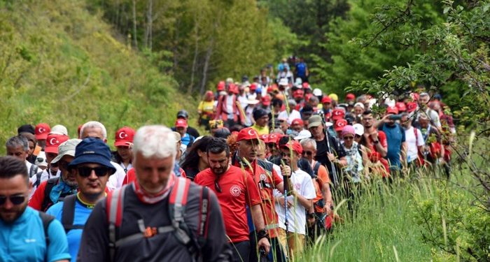 İstiklal Yolu Yürüyüşü’nde 3. gün
