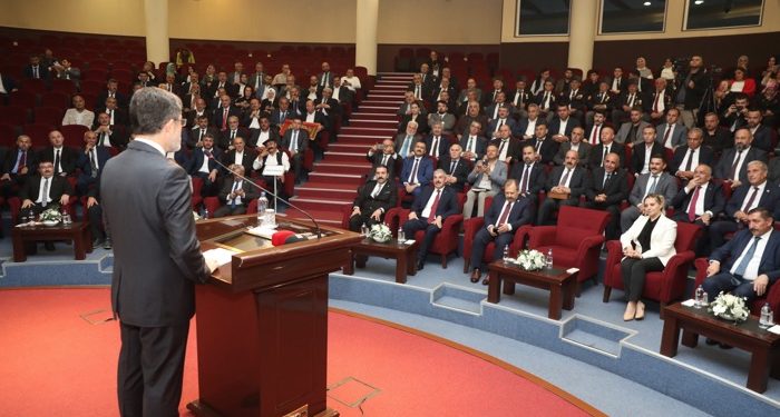 Bakan Yumaklı, Kastamonu heyeti ile bir araya geldi