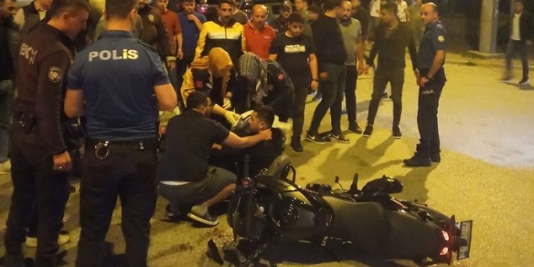 Tosya kent merkezinde kaza