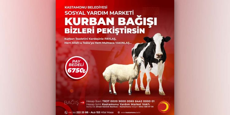 Belediye: Kurban paylarınızı ihtiyaç sahiplerine ulaştırıyoruz
