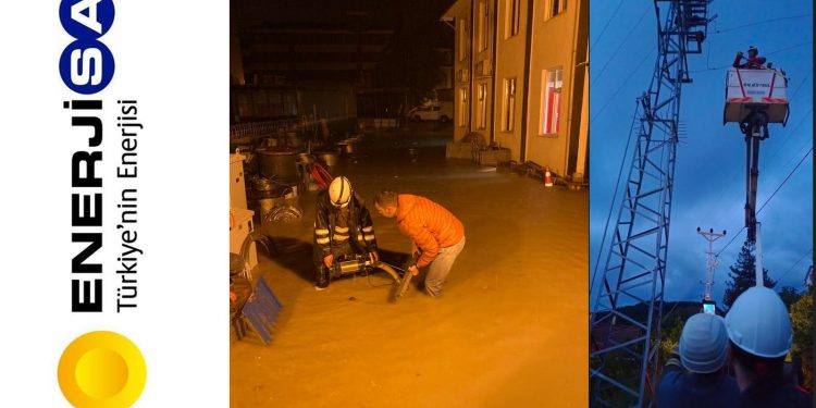 Kesintisiz enerji için yoğun mesai