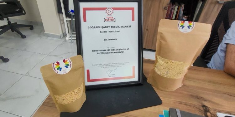 Cide tarhanasına coğrafi işaret