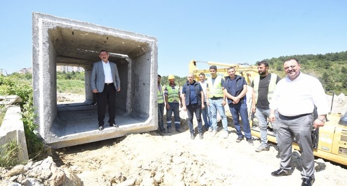 Başkan’dan saha çalışmalarına devam