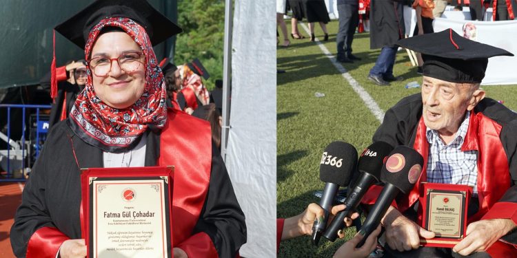 Kastamonu Üniversitesi bu dönem iki “büyük” mezun verdi