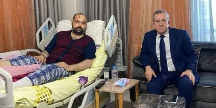 Durmaz’dan Kavaklıgil’e geçmiş olsun ziyareti