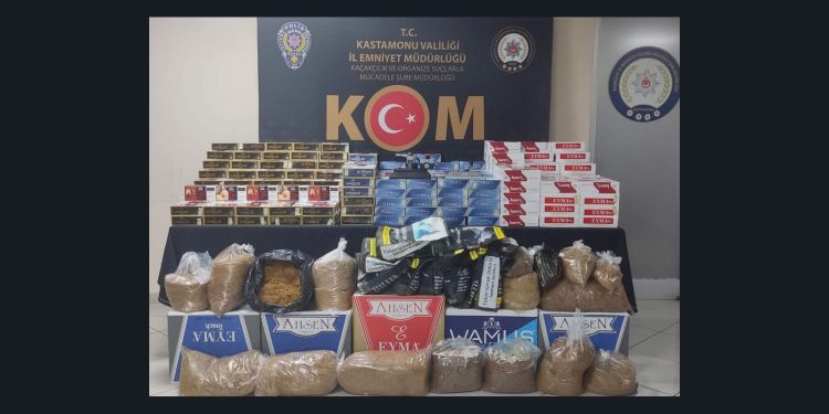 Kaçak tütün operasyonu