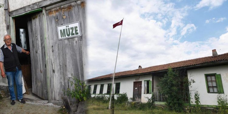 75 yıllık köy okulu müze oldu