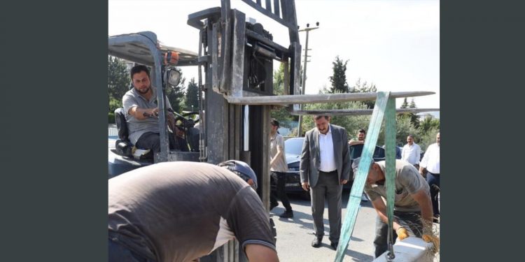 Başkan Vidinlioğlu saha gezilerini sürdürüyor