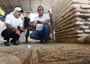 Pompeipolis Antik Kenti’ndeki anıtsal yapılar çok uluslu kazı ekibiyle gün yüzüne çıkarılıyor