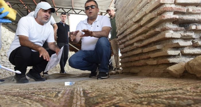 Pompeipolis Antik Kenti’ndeki anıtsal yapılar çok uluslu kazı ekibiyle gün yüzüne çıkarılıyor