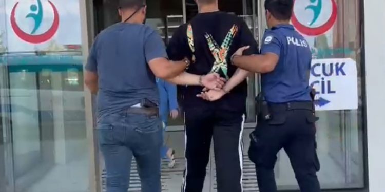 Firari hükümlü polisten kaçamadı