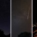 Dron ile çekilen meteor yağmuru görüntüsü mest etti