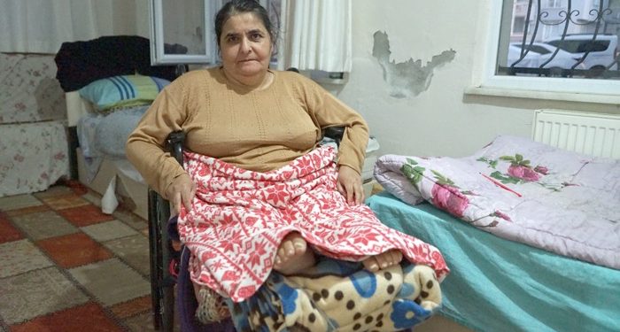 Engelli kadın, ev bulamazsa sokakta kalacak