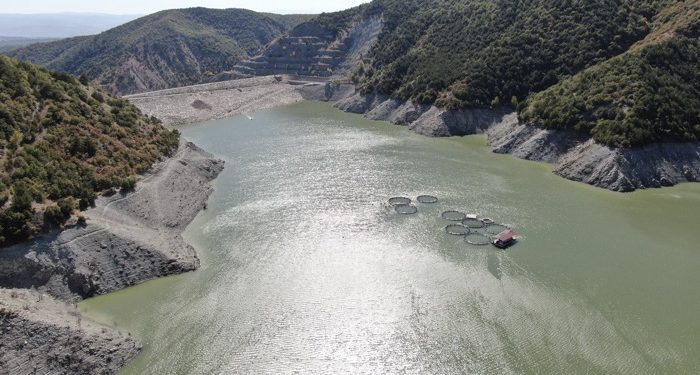 O barajda balık tutmak yasaklandı