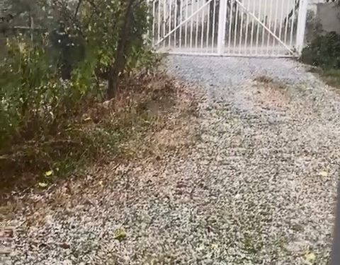 Emirler’de dolu yağışı