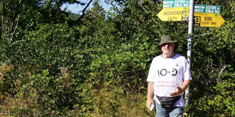 Özdağ ve yürüyüşçüler bugün Kastamonu’da