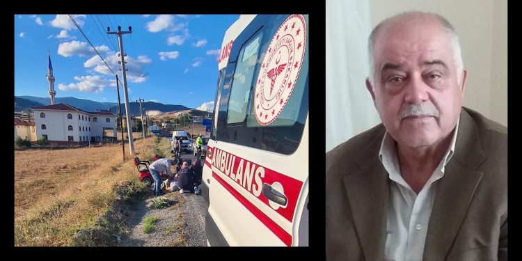 Devrilen mopedin sürücüsü hayatını kaybetti