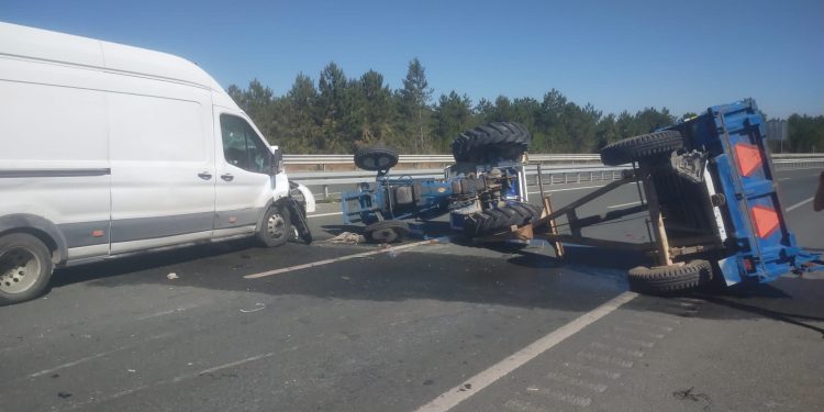 Batı Çevre Yolunda kaza