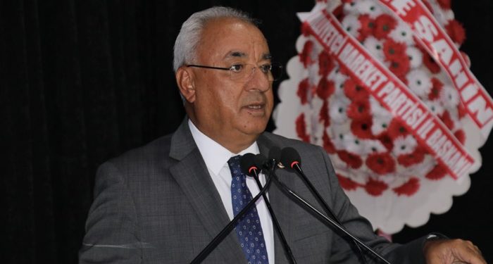 DSP Genel Başkanı Aksakal, il kongresinde konuştu