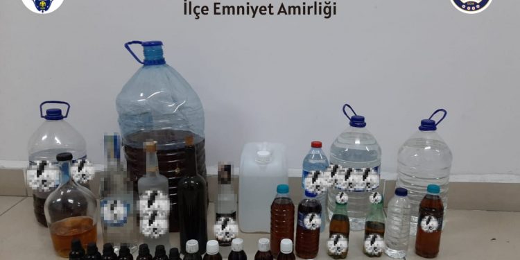 Kaçak içki operasyonu