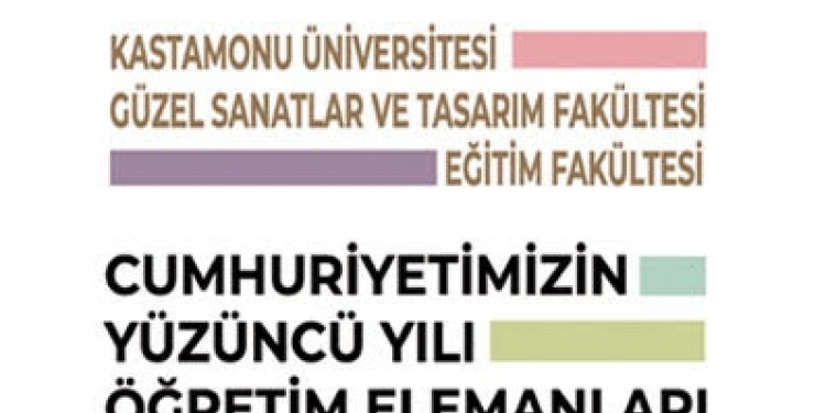 Öğretim elemanlarından ortak sergi