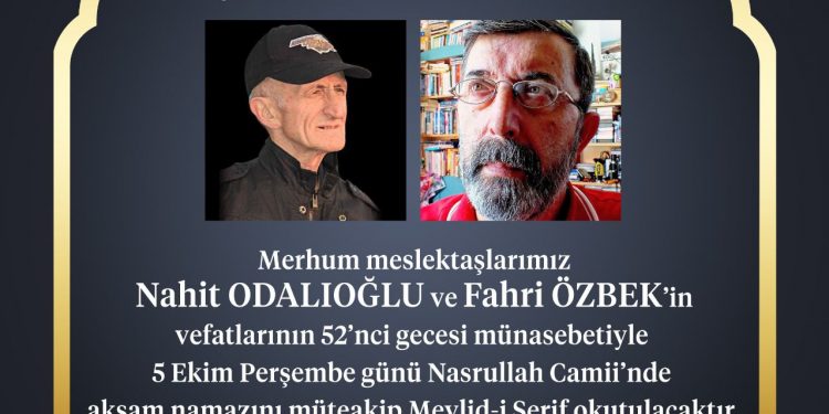 KGC’den Özbek ve Odalıoğlu için mevlit