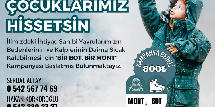 Ülkü Ocakları’ndan “Bir Bot, Bir Mont” kampanyası