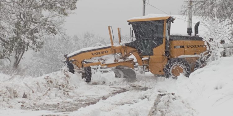 Kar savaşçıları mesaiye başladı
