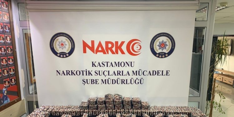 22 bin 400 adet sentetik hap ele geçirildi: 1 tutuklama