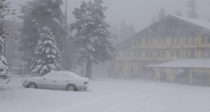 Ilgaz Dağı’nda yoğun kar yağışı